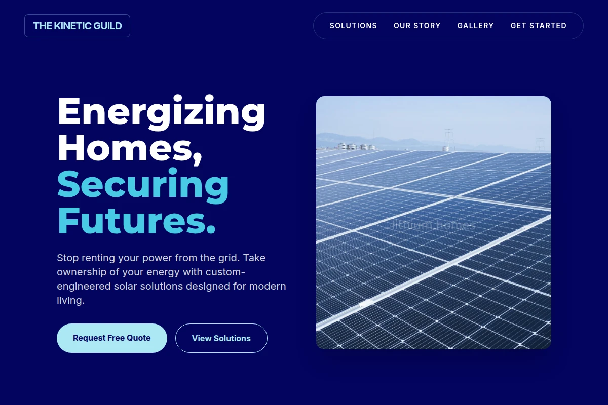 Radiant Solar Panel